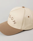 MOTHER Upside Down Lettering Embroidery Cap: Black / ONE SIZE