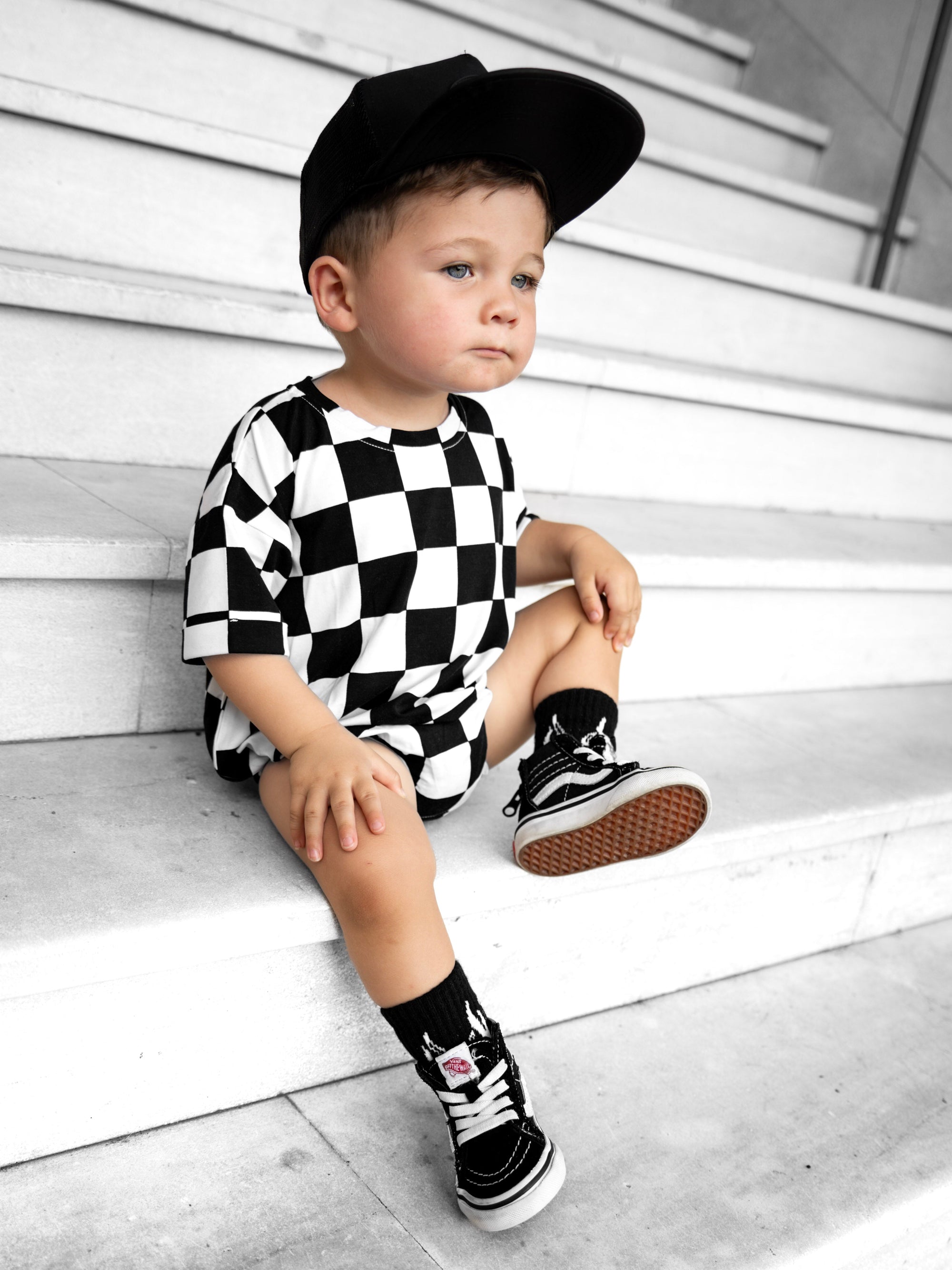 Bamboo Bubble Romper in Venice