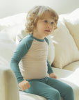 Modal Raglan Boys Girls Long Sleeve PJs
