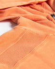 Garment Dyed Zip Hoodie