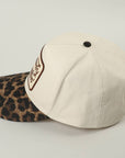 Howdy Darlin' Embroidered Leopard Brim Trucker Hat