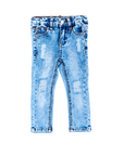 DISTRESSED JEANS - LIGHT WASH