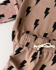 Jogger Set | Mocha Bolts