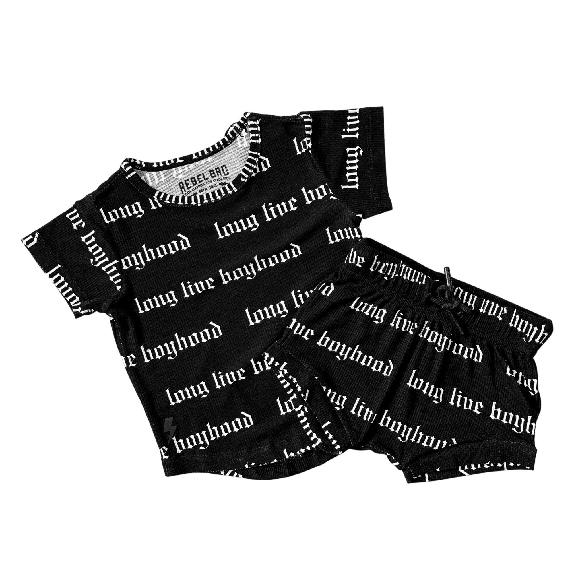 Bummie Two Piece Set in Long Live Boyhood