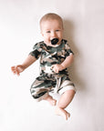 STORY FLASH SALE Harem Short - Pewter Camo - LARGE SIZES