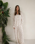 Women's Bamboo Button Up Lounge Set | Gingersnap
