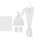 Asher Newborn Hat Bundle (Gown)