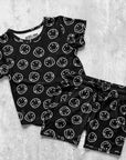 Biker Two Piece Set in Cobain