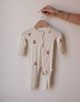 Bamboo Zip Pajamas | Teddy
