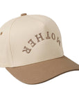 MOTHER Upside Down Lettering Embroidery Cap