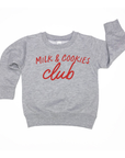 Milk + Cookies Club Kids Pullover