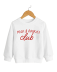 Milk + Cookies Club Kids Pullover