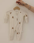 Bamboo Zip Pajamas | Teddy