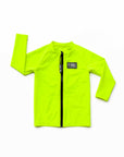 UPF50+ Long Sleeve Rash Guard in Neon Electric Lime || PREORDER