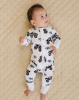 Bamboo Zip Romper | Monster Blaze