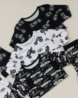 Bamboo Two Piece Set | Born to Ride Black