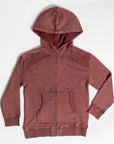 Garment Dyed Zip Hoodie