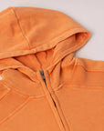 Garment Dyed Zip Hoodie