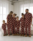 Bamboo Two Piece Pajamas | Vintage Santa