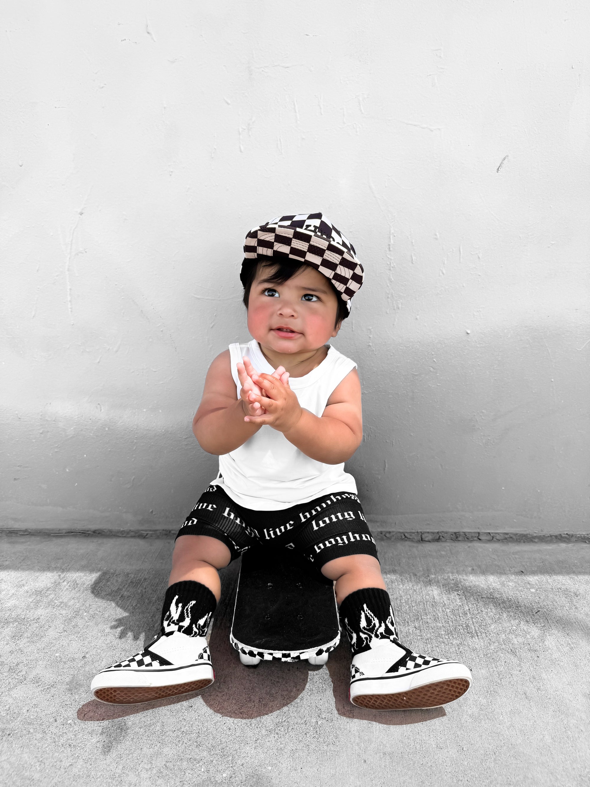 Bamboo Tank in White