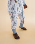 Bamboo Zip Romper | Rad Bunny