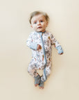 Bamboo Zip Romper | Rad Bunny