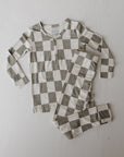 Bamboo Two Piece Pajamas | Oat & Sage