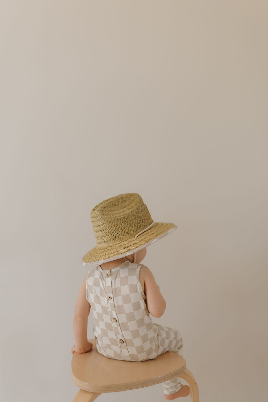 Harem Bamboo Romper | Checkerboard