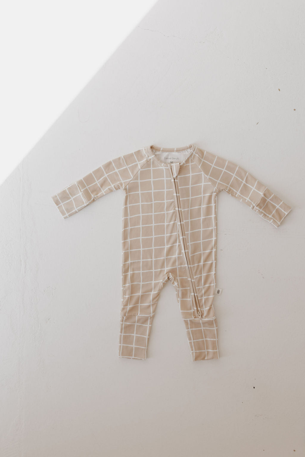 Bamboo Zip Pajamas | Grid
