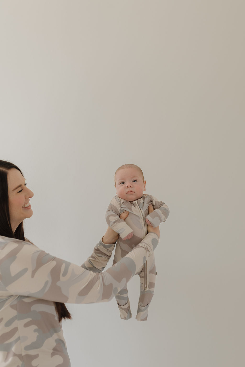 Bamboo Zip Pajamas | Camo