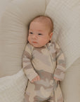 Bamboo Zip Pajamas | Camo