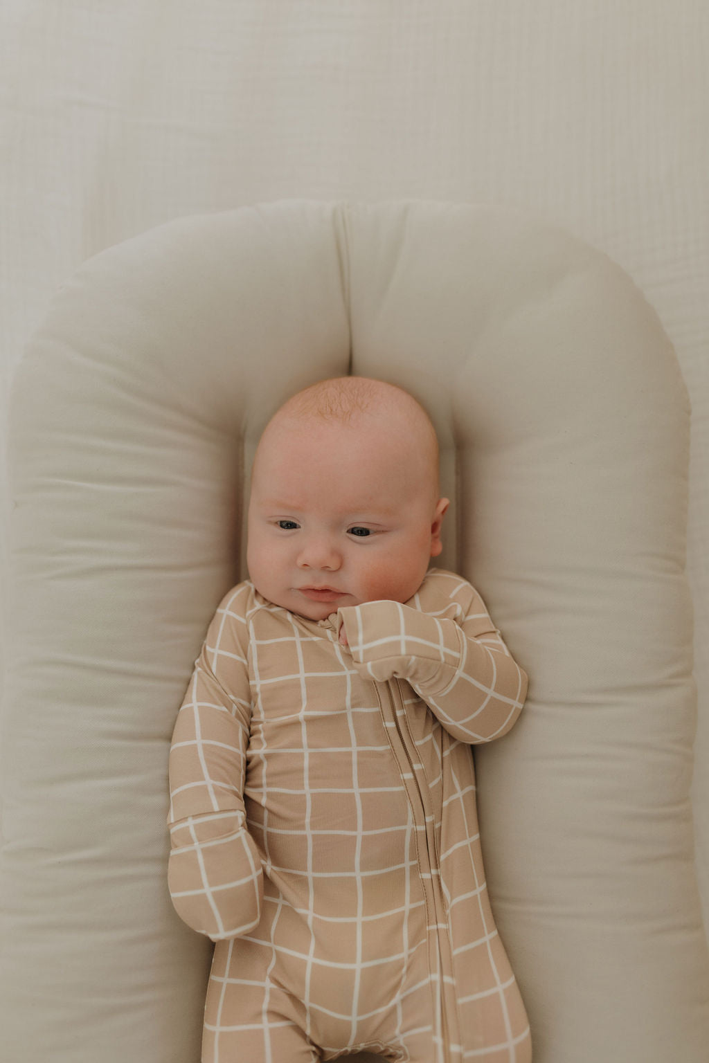 Bamboo Zip Pajamas | Grid