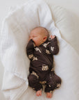 Bamboo Zip Pajamas | Bulldozer
