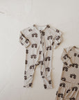 Bamboo Zip Pajamas | Monster Truck