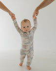 Bamboo Zip Pajamas | Camo