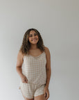 Cami Women's Bamboo Set | Grid