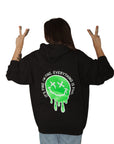 It's Fine Drippy Smiley Hoodie - Black