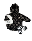 Hooded Bubble Romper | Electric Smiley