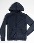 Garment Dyed Zip Hoodie
