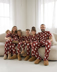 Men's Short Sleeve Pajamas | Vintage Santa