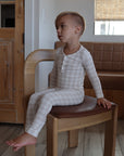 Bamboo Two Piece Pajamas | Gingham