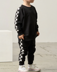 Side Checker Pullover