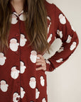 Women's Bamboo Sleeping Dress | Vintage Santa