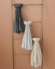Charcoal Bamboo Stretch Swaddle