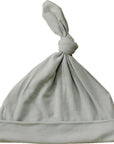 Sage Bamboo Newborn Knot Hat