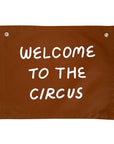 welcome to the circus banner