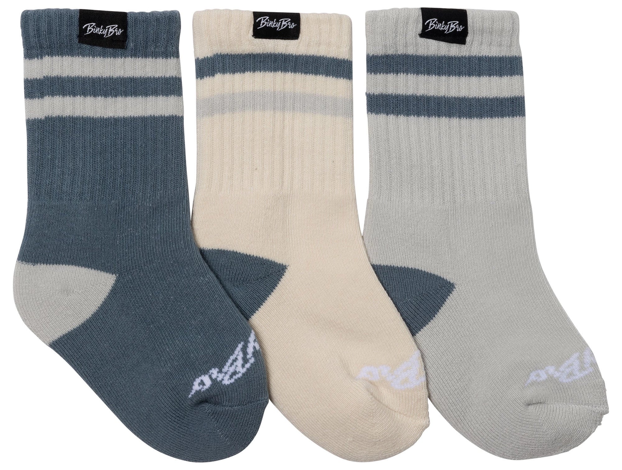 3 Pack Socks - Aqua
