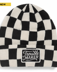 Troublemaker Checkerboard Beanie – Infant & Toddler Winter Hat
