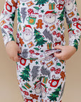 Bamboo Two Piece Set | Christmas Vibes