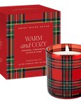 *NEW* Warm and Cozy 12 oz Boxed Soy Candle - Christmas Gifts